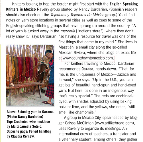 Nancy Dardarian Vogue Knitting 
